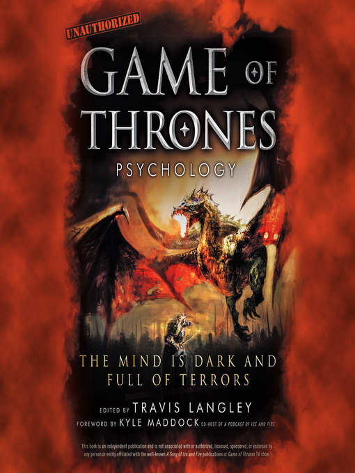 Title details for Game of Thrones Psychology by Esther Wane - Available